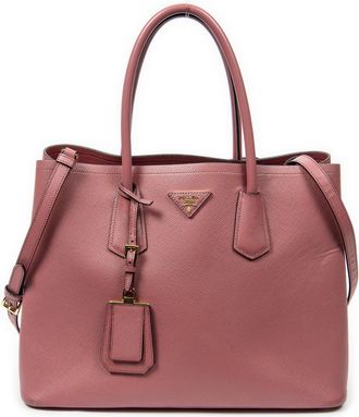 Prada Double Handle Tote Schoudertas