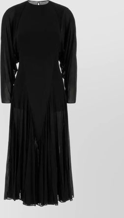 Alaia black midi dress
