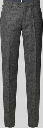 MMX Stoffhose mit Bügelfalten in Anthrazit, Größe 31/32