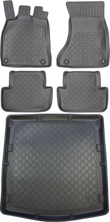 OEM Juego De Alfombrillas Para Coche Y Maletero Para Audi A5 I Sportback (2009-09.2016)