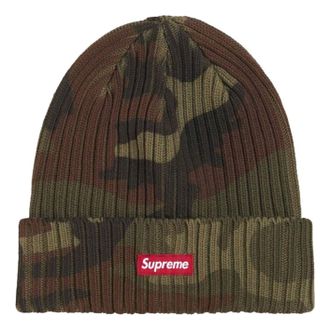 SUPREME SS26 Overdyed Beanie Woodland Camo SUP-SS26-1004-WODLNDCAMO