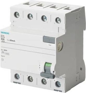 SIEMENS Interruptor Diferencial Siemens 5sv4347-0 80a 30ma