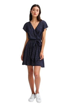 Belle & Bloom Im The Star Wrap Dress in Navy at Nordstrom, Size X-Small Au