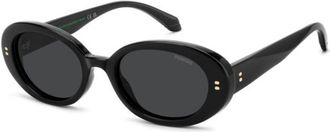Polaroid PLD 6253/S/X Polarized 807/M9 Womens Sunglasses Black Size 52