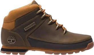 Timberland Euro Sprint MID Hiker Winter Sneakers - Heren - Veterlaarzen - Groen - 41 1/2 EU - Leer - Schoenen