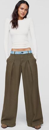 ASKK NY Greenwich 100% Cotton Trousers Pants