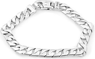 Pompeii3 Mens solid 14k Gold (40gram) or Platinum (65gram) 9mm Link Bracelet 8.5