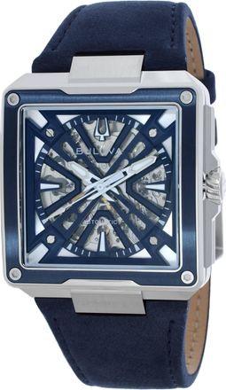 Bulova Series X Automatic Skeleton Dial Mens Watch 98A342