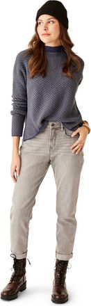 Carve Designs Carson Hi Rise Jean in Washed Grey at Nordstrom, Size 12