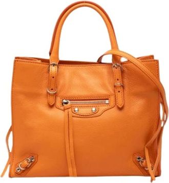 Balenciaga Pre-owned Papier A4 - Pre-owned - Mujer - Naranja - ONE SIZE
