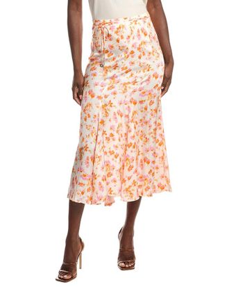 Maje Satin Skirt