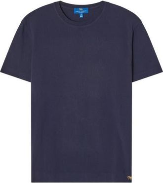 Robert Talbott Dean Stretch Jersey Tee in Navy at Nordstrom, Size Xx-Large