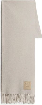 Woolrich Sciarpa con applicazione logo - Toni neutri