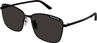 Balenciaga BB0280SA Asian Fit 001 Mens Sunglasses Black Size 60