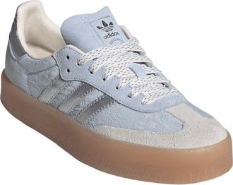 adidas Sambae Sneaker in Crystal Sky/Silver/Pearl at Nordstrom, Size 10.5