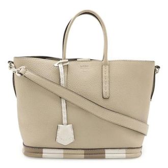 Fendi Pre-owned Leren Selleria Handtas - Dames - Pre-owned - Beige - Maat: ONE Size Leer