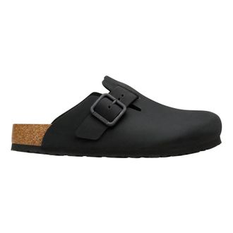 Birkenstock Mules, male, Black, Size: 9 US Boston Wire Buckle Narrow Fit
