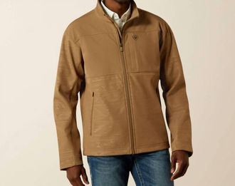 Ariat Vernon Softshell Jacket In Khaki Southwest