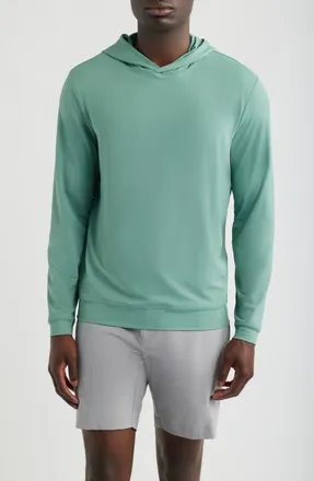Johnnie-O Motion Performance Hoodie in Sublime at Nordstrom, Size Xx-Large