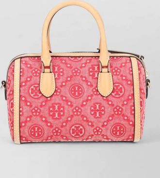 Tory Burch t monogram small denim mini bag