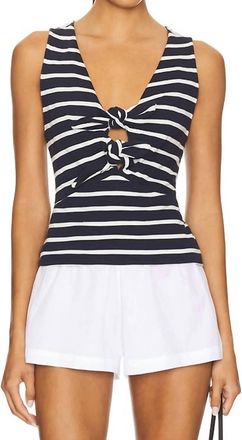 Nation Ltd Terri Tank Top In Playa Stripe