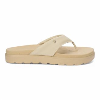 Love Rio Womens Leblon Seaside Thong Sandal In Cream