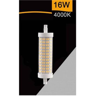 Trade Shop Trade Shop Traesio - Trade Shop - Lampadina Led Smd R7s L118 16w Tubolare Luce 3000k 4000k 6500k Sparac-r7s-16w-001