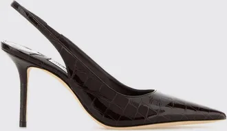 Jimmy Choo London Slingback Love in pelle stampa cocco