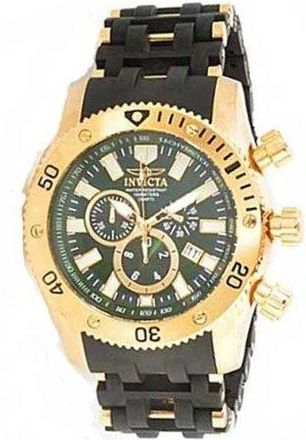 Invicta Sea Spider Chronograph Black Dial Mens Watch 0140