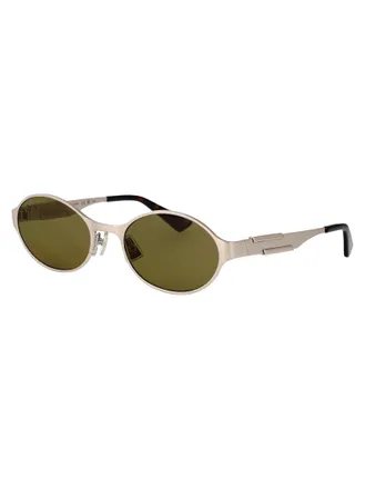 Bottega Veneta Unisex Sunglasses Bv1456s Silver Metal
