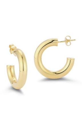 Glaze Jewelry Tube Hoop Earrings in Gold at Nordstrom Rack