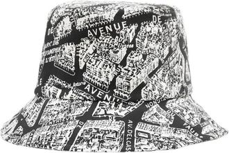 Dior Pre-owned Accessories, male, Multicolor, Size: ONE SIZE Pre-owned Oblique Trotter Bucket Hat