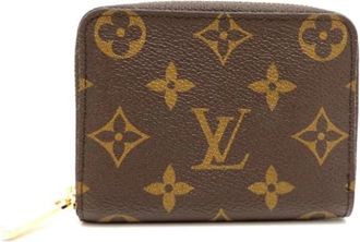 Louis Vuitton Pre-owned Monogram Coin Case - Dames - Vintage Accessoires - Bruin - ONE Size - Vintage