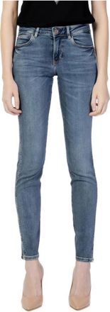 Guess Klassieke Blauwe Skinny Jeans - Dames - Skinny Jeans - Blauw - W29 L30 - Katoen - Jeans