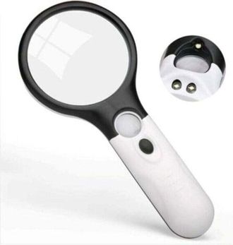 OEM Lupa Port&aacute;til Mumu, Lupa Electr&oacute;nica Led De 100x Con Luz, Lente &Oacute;ptica Hd, Lupa Para Leer Peri&oacute;dicos