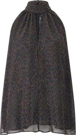 Rotate Blouses - Dames - Blouses - Bruin - 2XS - Overhemden