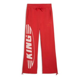 Puma KING Sportstyle Sweatpants Candy Apple 634721-27