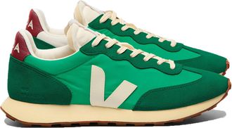 Veja Mens RIO BRANCO II LITE NOLYN TRAINER EMERAUD/PIERRE - Green Cotton - Size UK 10