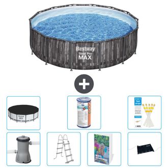 Bestway Piscina Bestway Steel Pro Max Redonda - 427x107 Cm - 8-piezas S619