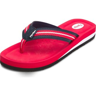Floopi Molded Cushioned Flip Flop in Red at Nordstrom Rack, Size 11