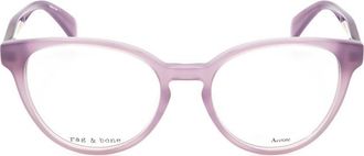 Rag & Bone Ladies Purple Cat Eye Eyeglass Frames RNB3062