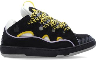 Lanvin Curb Sport Schoenen - Dames - Sneakers - Blauw - 37 EU - Leer - Schoenen