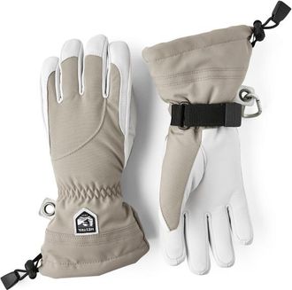 Hestra Heli Ski 5 Finger Handschuhe - Unisex | grau