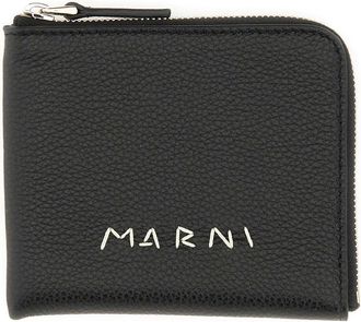 Marni Leather Wallet-Uomo