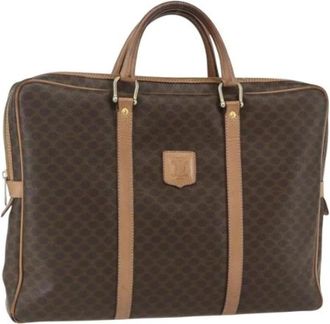 Celine Pre-owned Handbags, female, Brown, Size: ONE SIZE Pre-owned Plastic Handbag