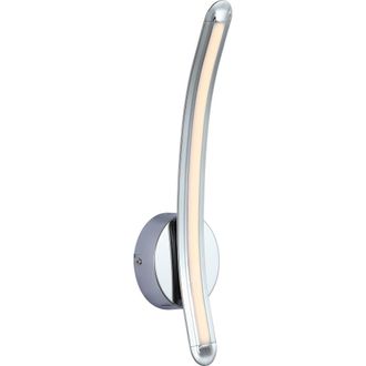 Jonathan Y Designs Roxanna Dimmable Integrated LED Metal Sconce in Chrome at Nordstrom