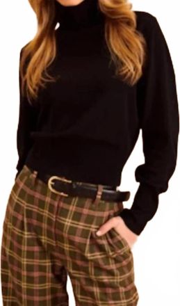 John & Jenn William Sweater In Caviar