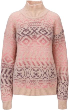 Dale of Norway Truien & Vesten, Dames, Roze, L, 96101 Highland Feminine Sweater