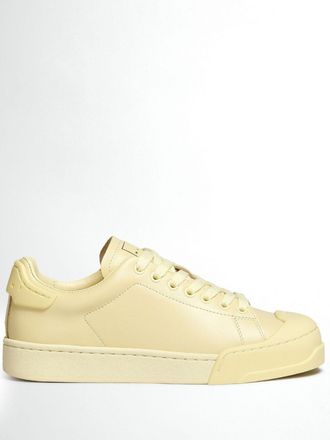 Marni Dada Bumper leather sneakers - women - Calf Leather/Rubber/Calf Leather - 35.5 - Yellow