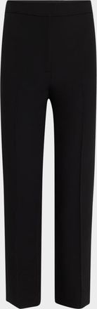 Lela Rose Demi Straight-Leg Ankle Pants